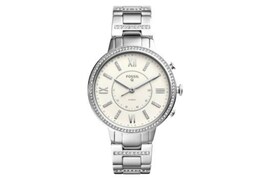 Fossil Q Virginia Smartwatch (Silver Strap, 36mm)